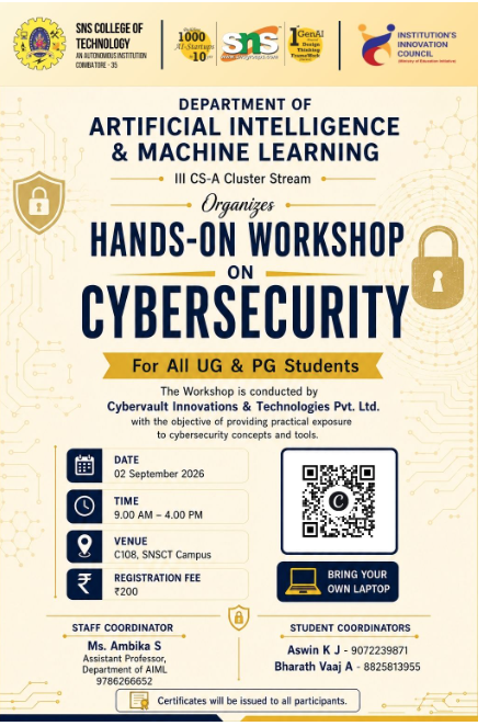 Workshop on Cyber Security(hands on) 2026
