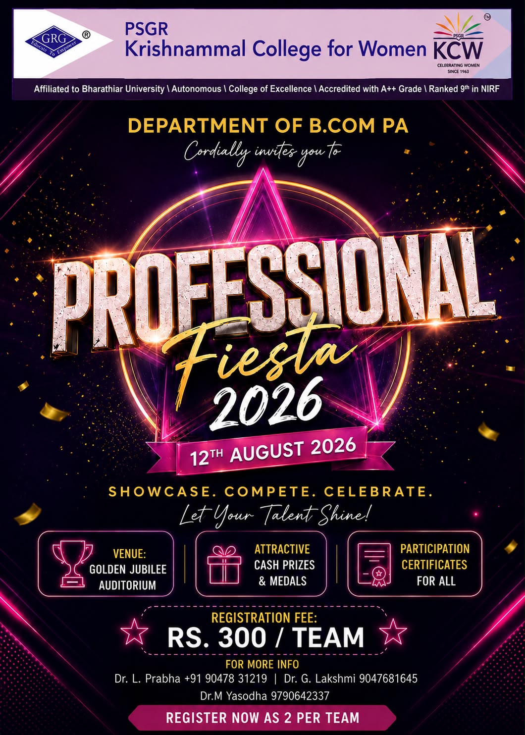 PROFESSIONAL Fiesta 2026