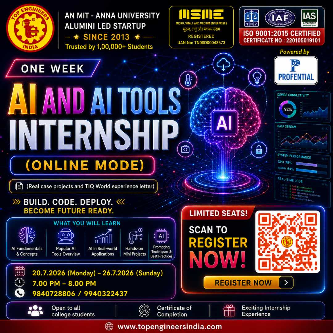 One Week Data Science with Python Internship (online Mode) 2026